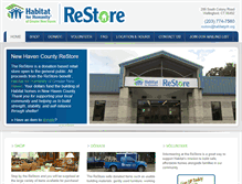 Tablet Screenshot of newhavencountyrestore.org